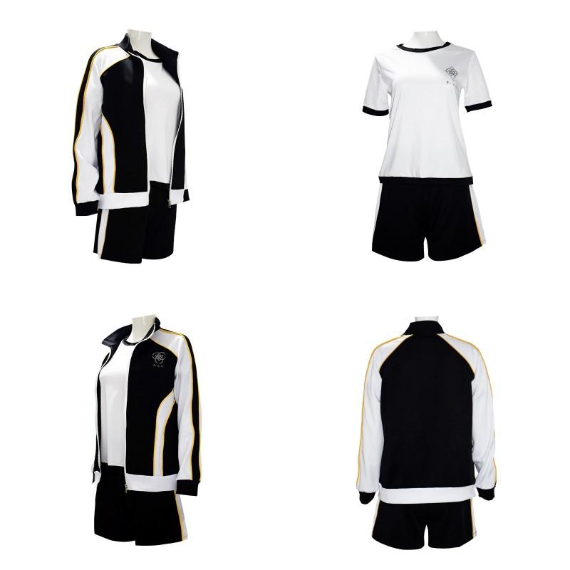 Game Blue Archive Iochi Mari Cosplay Costume Sports Suit Gym Outfit Coat Tshirt