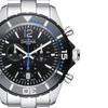 Davosa Nautic Star Chrono Swiss-made Watch, 10 ATM Water Resistant, Silver, Model 163.473.45, for Men