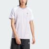 Adidas Originals X Mickey Mouse SS24 Logo Triple Stripe Sports T-Shirt Men Tops Silver IY2271