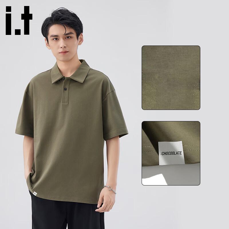 CHOCOOLATE Men s Loose Fit Polo Shirt 2XL