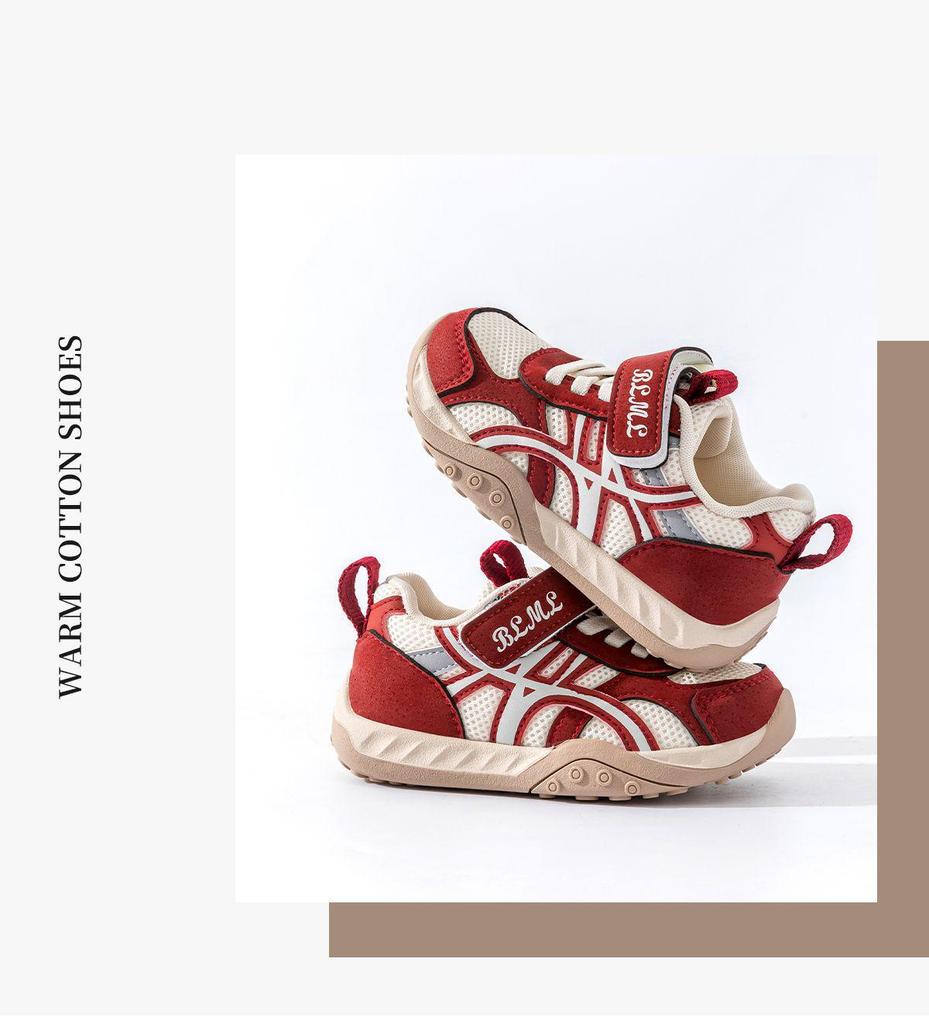 Bramille Kids' 2026 Spring Collection: Lightweight Girls' Running Shoes & Boys' Velcro Sports Shoes.