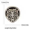 Rhinestone Tiger Head Brooches for Women Unisex Pearl Bear Pins Wolf Lapel Pins Banquet Party Backpack Gifts Jewelry Accessories