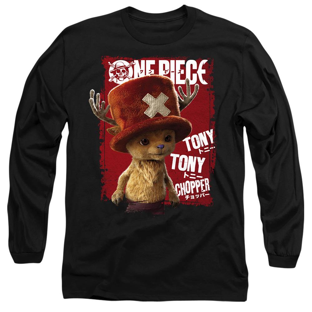 One Piece Live Action Unisex Adult Tony Tony Chopper Long-Sleeved T-Shirt