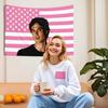 Damon Salvatore Roze Vlag Buiten Decoratie Leuke Gepersonaliseerde Y2K Wandbanner Gepersonaliseerde Kamer Slaapkamer Huisdecoratie Plat