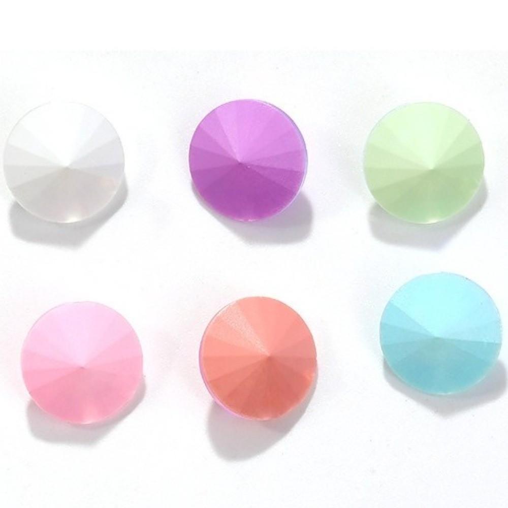 10mm Round Crystal Rhinestones Opal Mocha Color Flatback Rhinestones New Glass Beads For Crafts