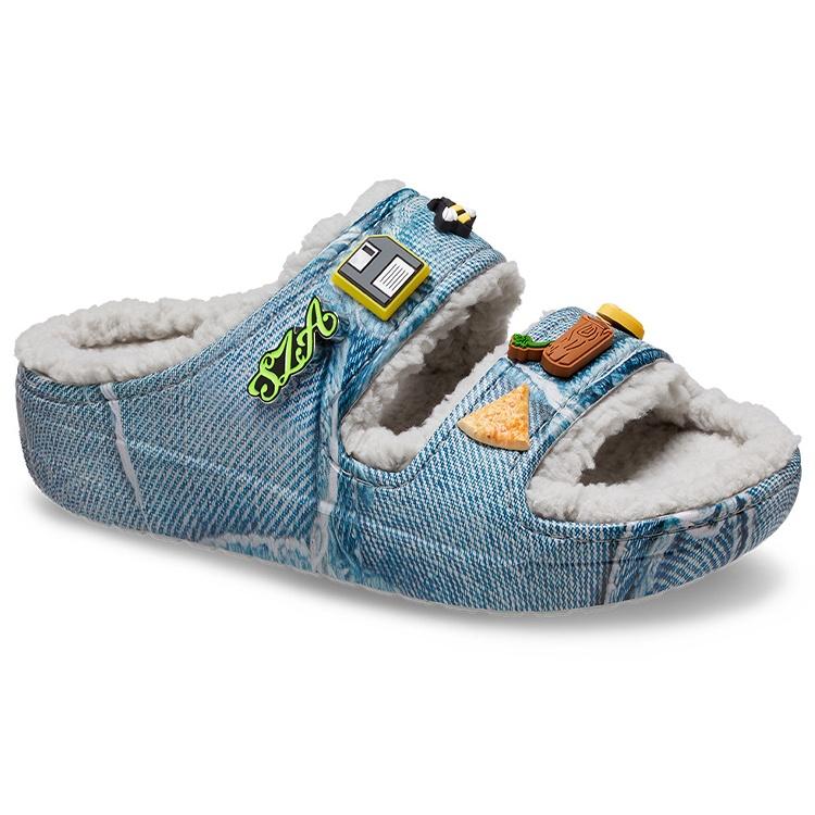 Crocs x SZA Classic Cozzzy Sandal 'Denim' Men's 208327-90H