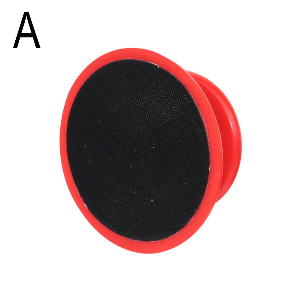 4 Inch Car Wax Applicator Pads Set with Red Handle Soft Sponge Applicators Foam Wax Pad  for Polishing and Cleaning Cars