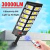30000LM 10000mAh Solar Led Light Outdoor Powerful Outdoor Solar Lamp Remote Control Waterproof Flood Light Exterior Wall Lamp