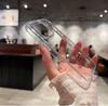 iPhone 15 Drop-Proof Transparent Acrylic Case with Large Hole Compatibility for iPhone 12, 14, 16, and 17