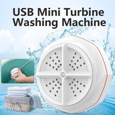 Φορητό Μίνι Πλυντήριο Ρούχων USB Plug-in Turbo Bubble Περιστροφικό Ελαφρύ Πλυντήριο Καθαρισμού Εσωρούχων & Καλτσών για τους Τεμπέληδες