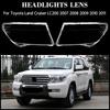 For Toyota Land Cruiser LC200 2007-2011 Car Front Headlight Cover Headlamp Lampshade Lampcover Head Lamp Light Covers Lens Shell