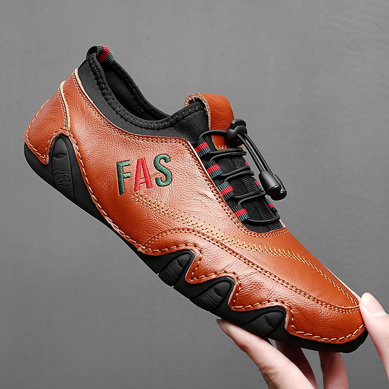 Newest Men's Shoes Breathable Soft Loafers Shoes Comfortable Driving Shoes