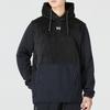 Under Armour Journey Fleece Hoodie Long Sleeve Solid Color Sweatshirt Men Tops Black 1373874-001