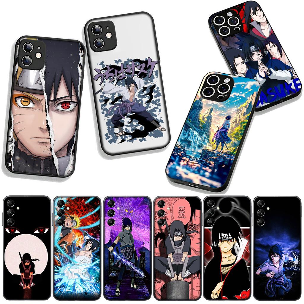 Phone Cover Anime Sasuke Uchiha Narutos Casing for Apple iPhone 17 16 11 Pro XS Max XR 6 7 8 Plus + 16E SE 2020 Air 5 8+ Case