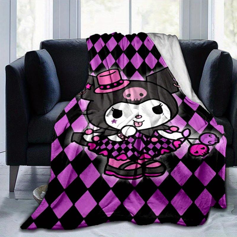 1pc. Cute Cartoon Character Print Blanket - Perfect for Home, Office, Outdoor Use, Gift Idea, Suitable for All Seasonsz041786