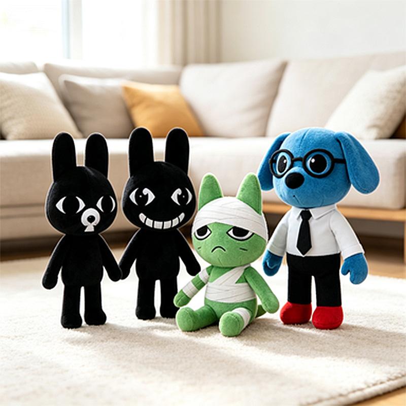 Animal Hospital Plush Toy Horror Game Animal Hospital Anomaly Cat Dog Penguin Bunny Animal Hospital Accessories Birthday Gift