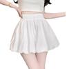 White Cloud High-Waist Slim Puffy Lantern Skirt 2024