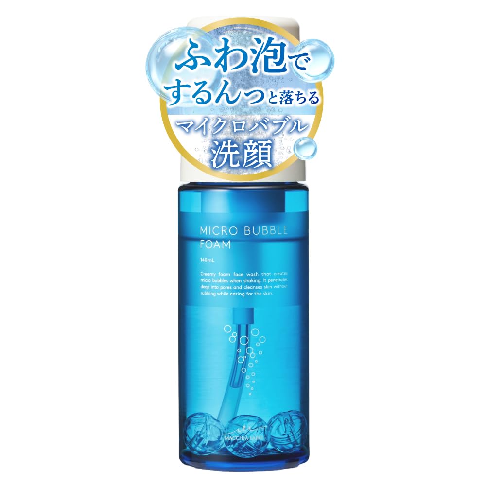 Maquia Label Foaming Facial Cleanser Micro Bubble Foam a 140ml Whipped Foam Micro Bubble Series (45-day supply)