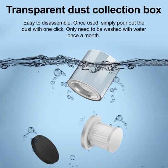 Handheld Vacuum Cleaner Strong Suction 12KPa Rechargeable Wireless Handheld UV Vacuum Cleaner with HEPA Filter