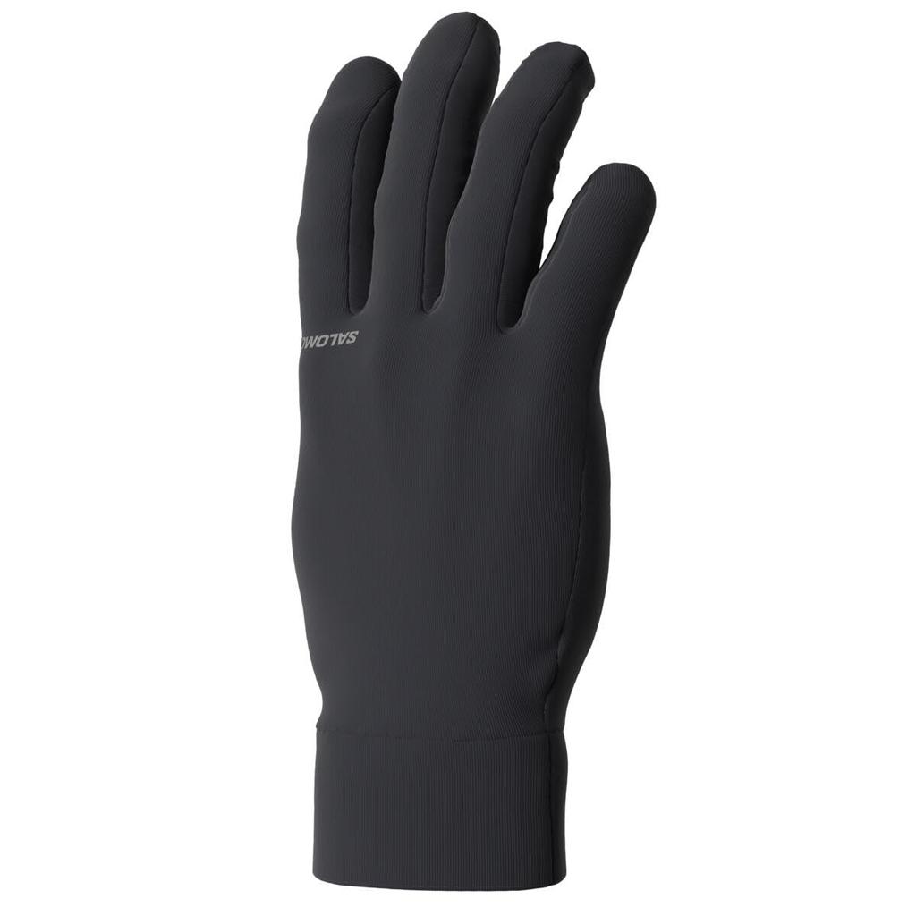 Salomon AGILE WARM GLOVE U Luva de Mão para Exterior Tamanho Profundo S Luvas, Unissexo, LC2052300, Preto,