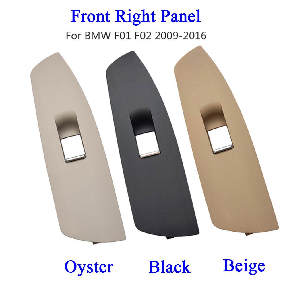 Interior Door Front Left Right Window Lift Control Switch Outer Cover Panel For BMW 7 Series F01 F02 730 735 740 745 750