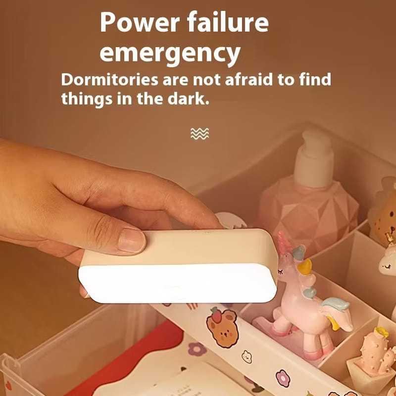 Motion Sensor Night Light Rechargeable Smart Motion Sensor Cabinet Light Wireless LED Night USB Stair Lamp Bedroom Kitch