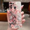 Back Cover For Tecno Spark 8C Case Clear Luxury Fashion Aesthetic Butterfly Flower Soft TPU Silicone Phone Case Tecno KG5k KG5j