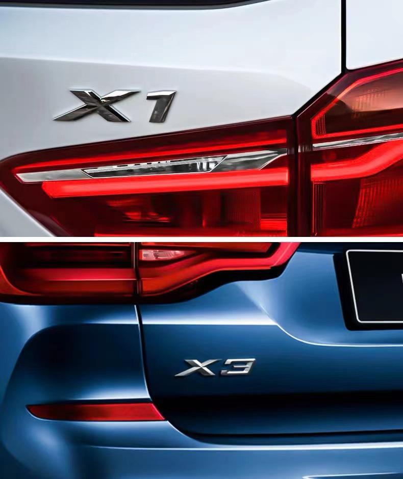 BMW M Logo Rear and Side Decorative Sticker for X Series