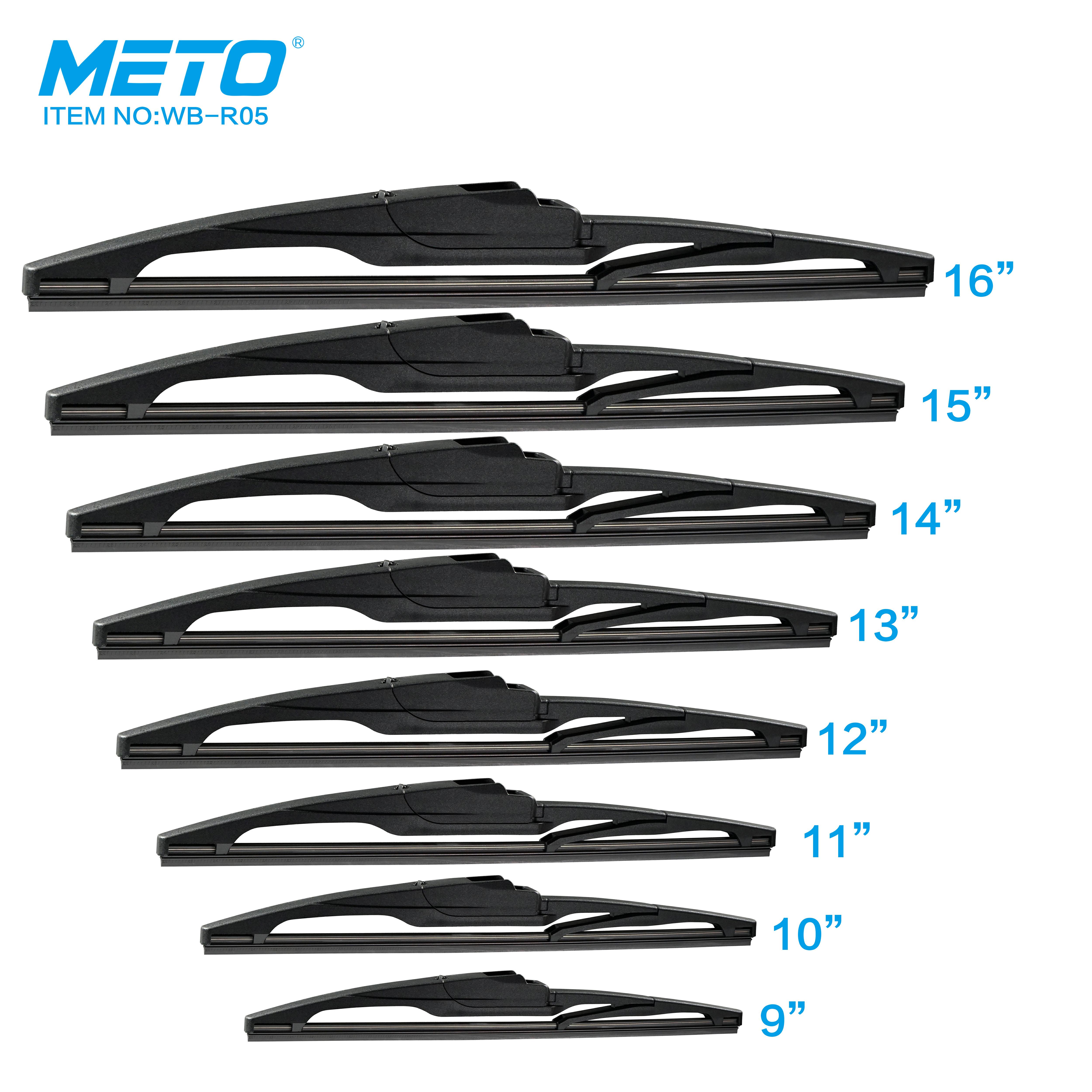 METO Wiper Blade Customization Premium Quality Car Rear Windshield Wipers for Aircross Hybrid 2017 14 in