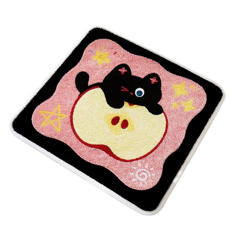 Anti-slip Chair Cushion Imitation Cashmere Kitchen Chair Pad Cartoon Dining Chair Pad  Dining Chair