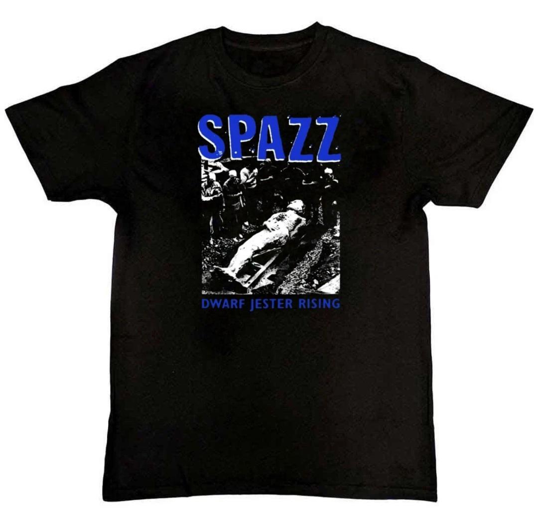 Spazz Band Album Graphic Print Mens T-Shirt XXL
