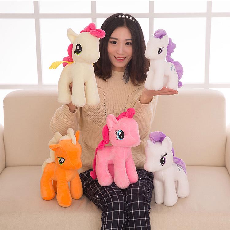 Adorable Rainbow Unicorn Plush Toy Pillow for Children