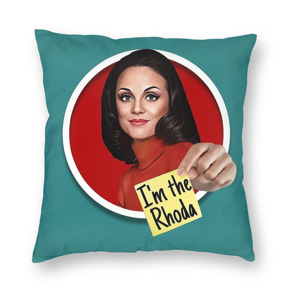 Rhoda Mary Tyler Moore Show Pillowcase Polyester Linen Velvet Creative Zip Decorative Pillow Case Home Cushion Case