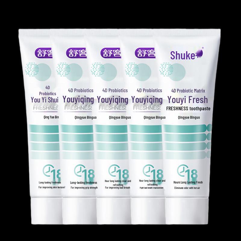 Shuke Probiotic Toothpaste Fresh Fruit 5-Pack