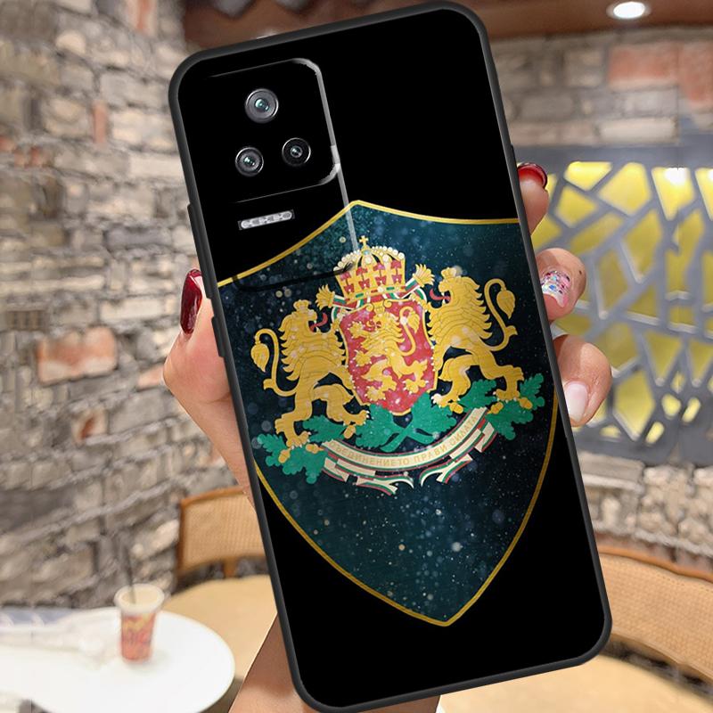 Bulgaria Passport Flag Map Case For Xiaomi 11T 12T 13 Pro 12X 11 12 Lite Cover For POCO F5 X5 X4 X3 Pro F4 GT F3 M5 C40