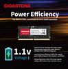 GIGASTONE 32GB x 1 DDR5 5600MHz SODIMM 262 Pin Ungepuffertes Hochleistungs-Speichermodul Upgrade für Laptops [Speicher DDR5] (32 GB-Kit) PC5-44800
