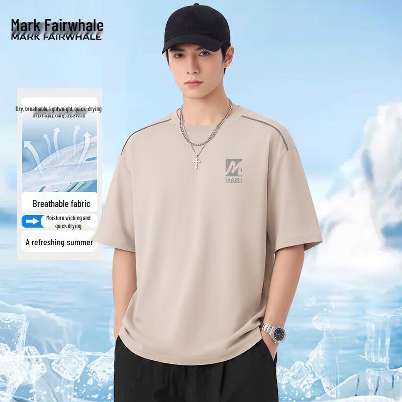 

Mark Fairwhale Men s Quick-Dry Casual Short Sleeve Tee XL