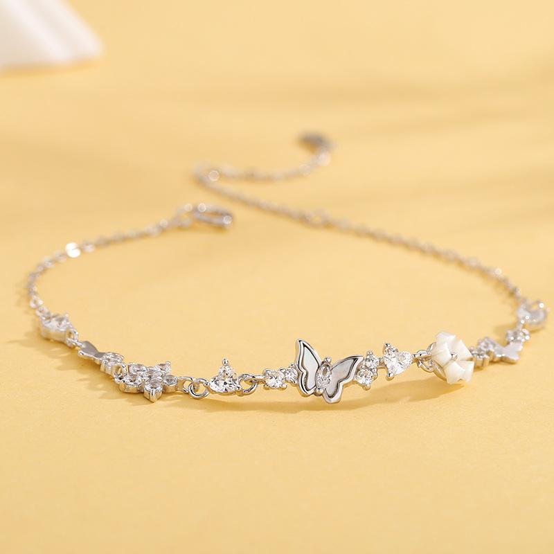 Butterfly Fritillary Bracelet Girly Temperament Sweet Small Fresh Forest