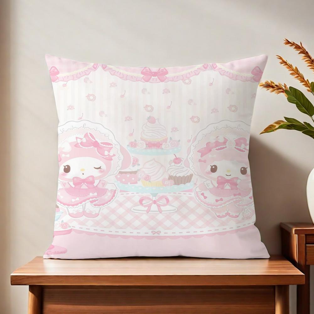 My cute Mmelodyy cushion cover For Pillow Printing Sofa Decoration Home Car Room Coffee Shop Office Nordic Simplicity