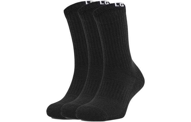 Under Armour Unisex Crew Socks 1358345-001 M