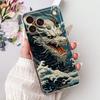 For iPhone 17 Pro Max iPhone17 Air Cool Dragon Tiger Painted Phone Case For iPhone 17Pro 17Air 17ProMax Soft Silicone TPU Cases