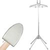 Iron Steam Stand Set with Hand-held Ironing Board Handheld Garment Steamer Rack High Adjustable Standing Ironing Machine Hanger