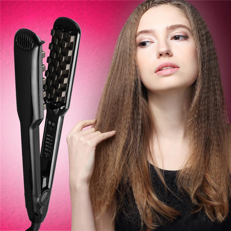 Hair Iron 3D Mesh Wavy Hair Stylers Professional Wavy Hair Stylers Corn Style Hair Puffing Clamps Flat Iron Hair