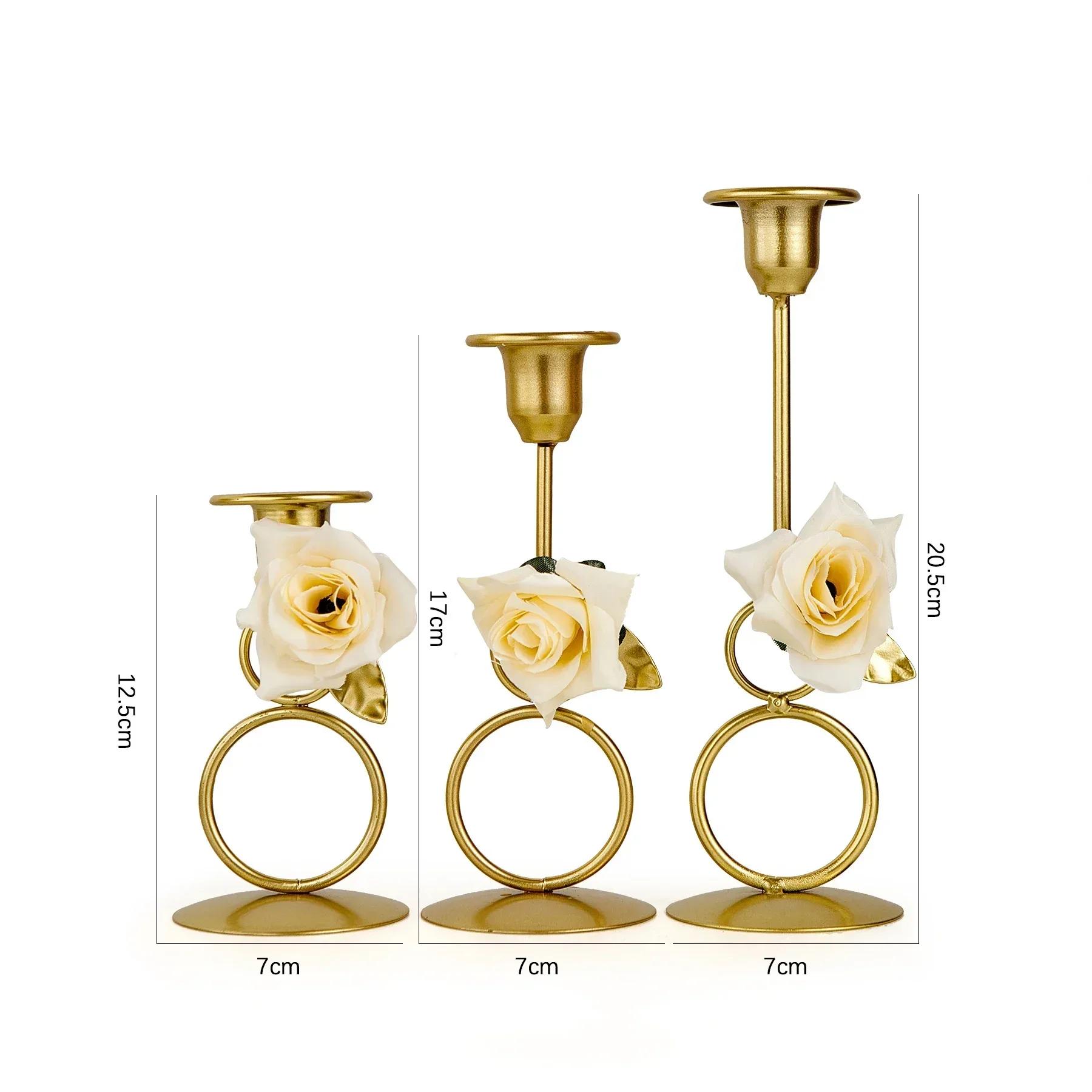 

Подсвечник в скандинавском стиле, простые металлические конусные подсвечники, свадебные украшения, канделябры, декор обеденного стола, модный домашний декор