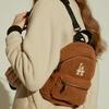 New MLB Polyester Backpack Mini Unisex Brown 32BG21011-07A