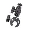 Shockproof Flexible Double Arm Bike Camera Holder for Stable Video Recording with Quick Release and Wide Compatibility