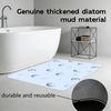 Anime P-penguin Floor Mat Diatomite Bath Mat, Quick Dry Absorbent Non-Slip Door Mat