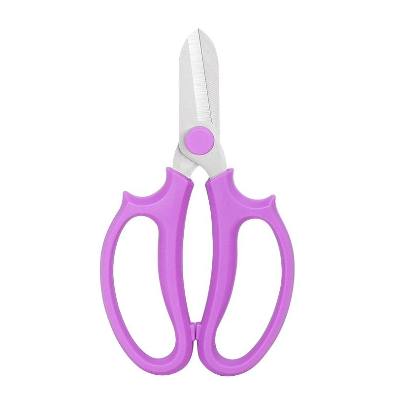 Stainless Steel Garden Scissors Floral Shears Professional Flower Scissor Comfortable Grip Handle Pruning Shear New