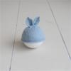 Hand Knitted Crochet Angora Wool Baby Elf Hat Newborn Coming Home Bonnet Beanie for Photography Props