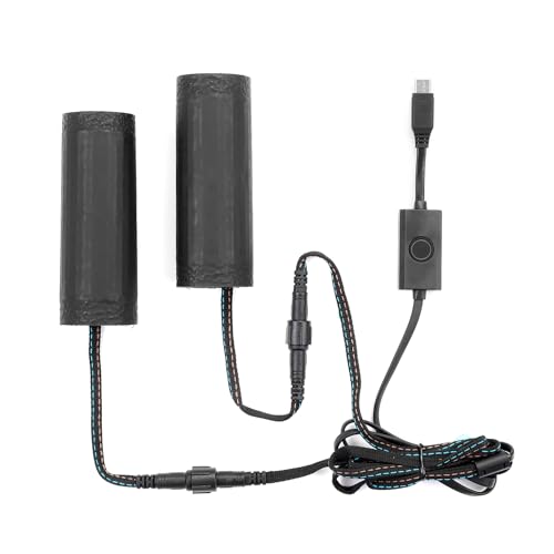 

KEMIMOTO KM005-T Bike Grip Heater, Wrap Type, Type Grip Heater with Switch, 10 Seconds TYPE-C type